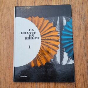 Vintage La France En Direct 1 Hachette 1976 French Language Hardcover Book MCM
